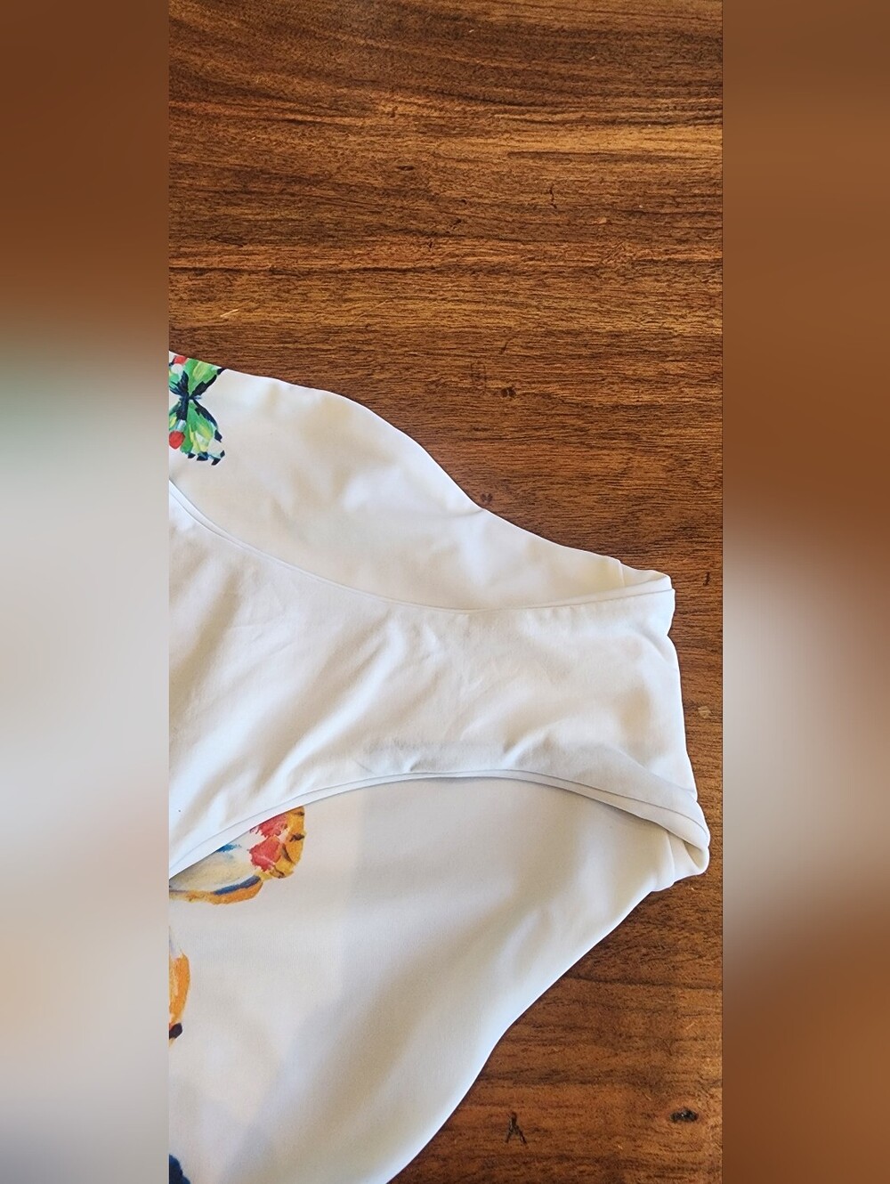 Onia Kelly White One-Piece Swimsuit with Multicolor Butterfly Print Size S - Picture 10 of 11